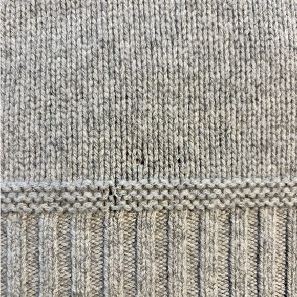 Inis Meain Men's Gray Half-Zip Sweater - pls read - Picture 10 of 12